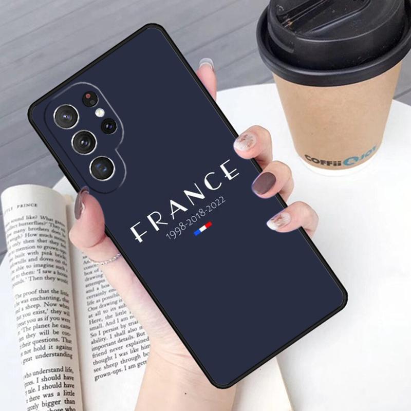 France National Flag Phone Case Cover For Samsung Galaxy S24 S25 Ultra S21 S22 Ultra S10E Note 10 Plus Note 20 FE S23