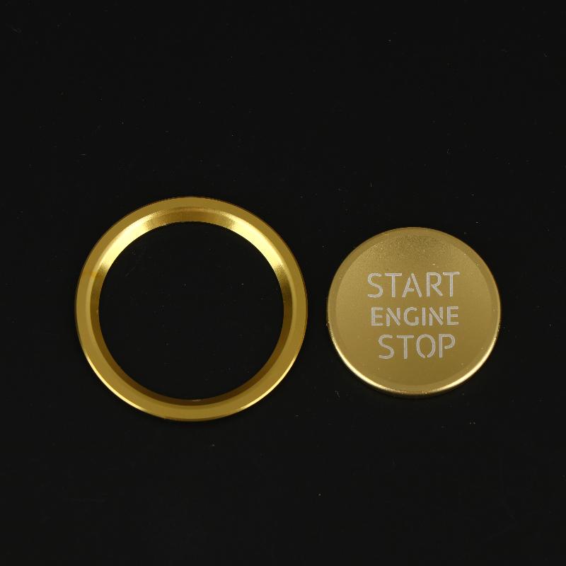 Auto Motor Start Stop Knopf Abdeckung Zierleiste Zündschalter Dekorativer Ring für A4 A5 A6 Q5 Q7 Dekoration Zubehör
