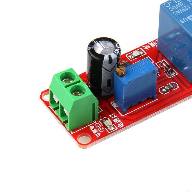 2025 New 12V NE555 Oscillator Delay Adjustable Timer Switch Module 0-10 Second