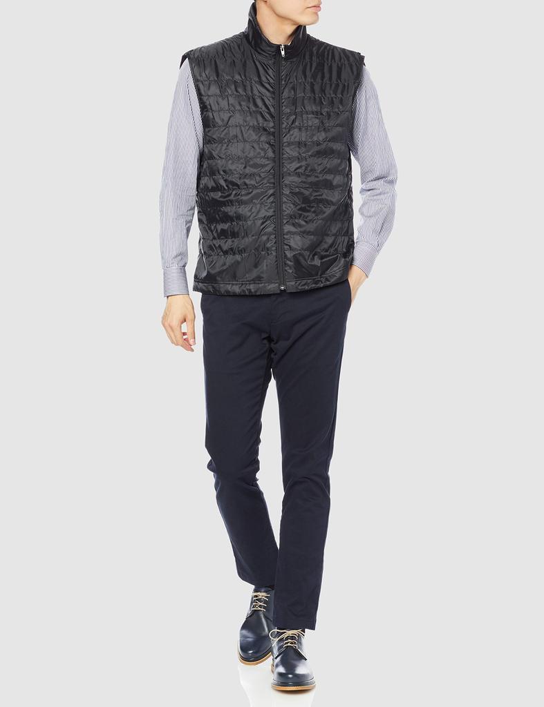 Lifestyle Wear Business Coat with Removable Inner and Padded Breath Thermo and C2JE8523 3-Way Vest, Heat-Generating, Windproof, Water-Repellent,