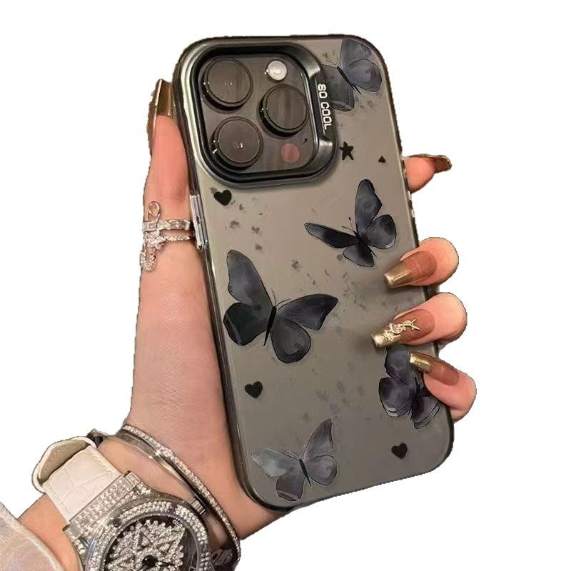 The new dream butterfly is suitable for iphone17 mobile phone case Apple 16promax/15 anti-drop 14pro13 Europe and America