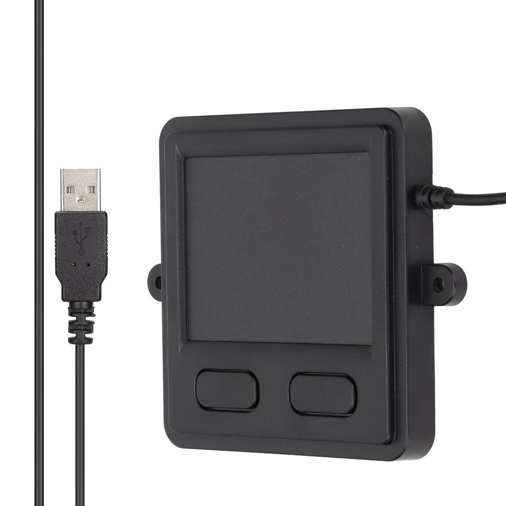 Trackpad USB Kabelgebunden Eingebettet Kompakte Größe 2 Tasten Tragbar Praktisch Computer Touchpad für