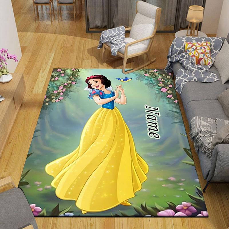Custom 1Pc Snow White'S Magical Garden Rug Office Carpet Indoor Outdoor Entrance Doormat Nonslip Soft And Comfortable Living Room D916241