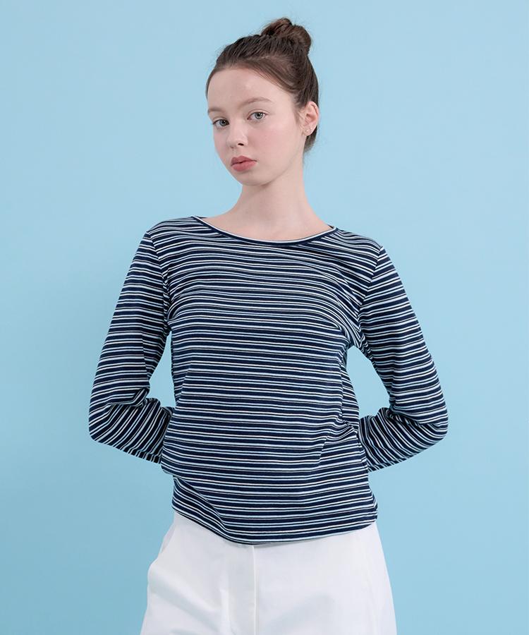 MICANE Everett Striped Coloring Tee