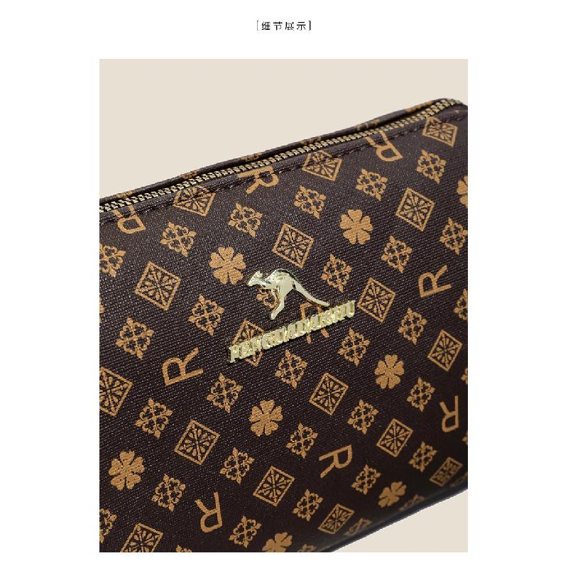 Borsa da Donna Nuova Borsa a Spalla con Stampa Alfabetica Moda Retro Borsa a Cuscino Borsa a Tracolla di Alta Gamma Trendy