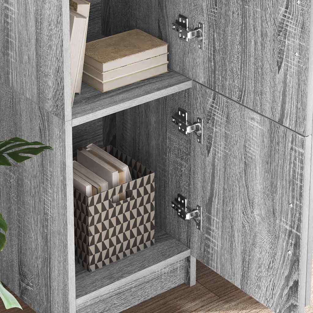 Desk Set (2 pcs) Grey Sonoma