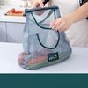 Belüftete Netz-Aufbewahrungsbeutel für Knoblauch, Kartoffeln, Zwiebeln - Langlebiger Kunststoff-Hängeorganizer für Küche & Speisekammer, Sicher für den Kontakt mit Lebensmitteln