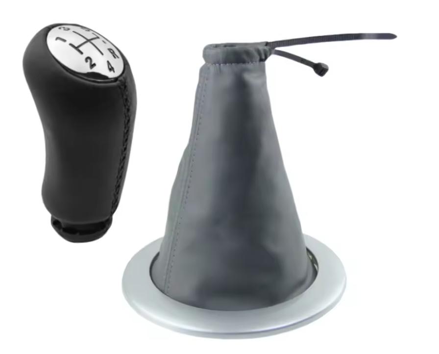 Copri pomello cambio e cuffia, Custodia leva cambio per Renault Megane MK2 Sport Tourer 2002 2003 2004 2005 2006 2007 2008 2009