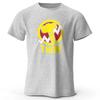 Summer Thunder Thunder printed Unisex's T-shirt fashion trend retro style summer top T-shirt street large size all match