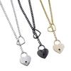 Slip Chain Necklace Rock Stainless Steel Cuban Long Necklace Jewelry Lariat Necklace