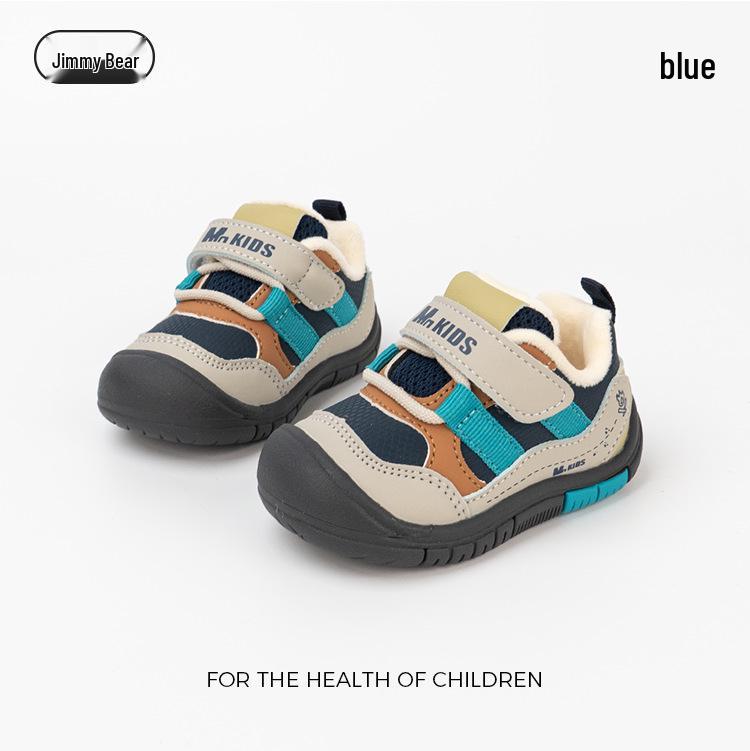 

Jimi Bear Winter Kids Non-slip Comfort Sports Shoes with Plush for Boys & Girls 20