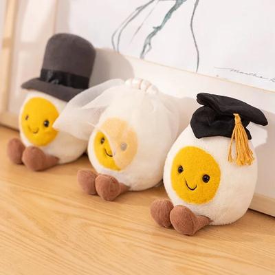 15cm Doutor/Noivo/Noiva Ovo de Pelúcia Brinquedos Desenhos Animados Bonitos Animais Macios Bonecos de Pelúcia para Crianças