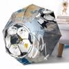 Soccer Ball Artwork Compact Travel Automatic Umbrella Sturdy 8-Rib Shaft Foldable Design All-Season Use Fashion Lovers Wedding Party Gift