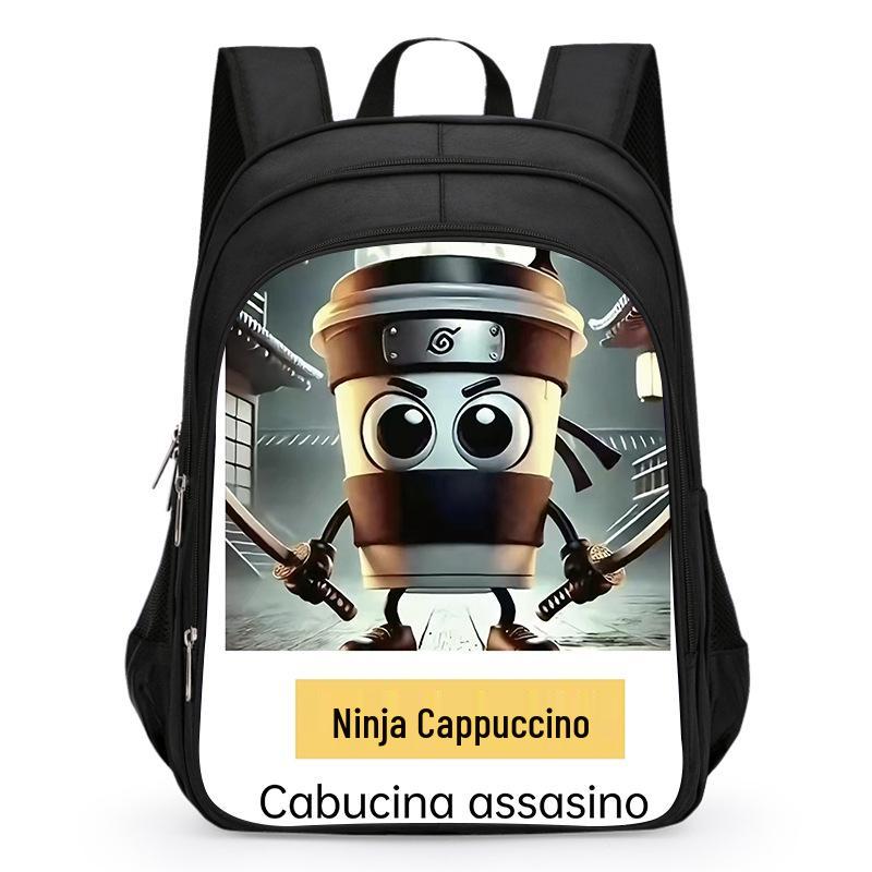 Drewniany Patyczak Plecak AI dla Chłopców, Klasy 1-3