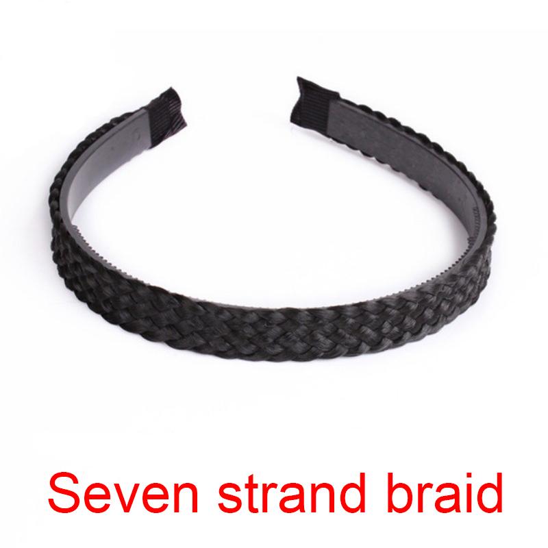 Damen Haarband Fischgrätenzopf Faule Perücke Twist Zopf Stirnband Haarnadel Böhmische Mode Rutschfester Kopfschmuck Braut Haarschmuck