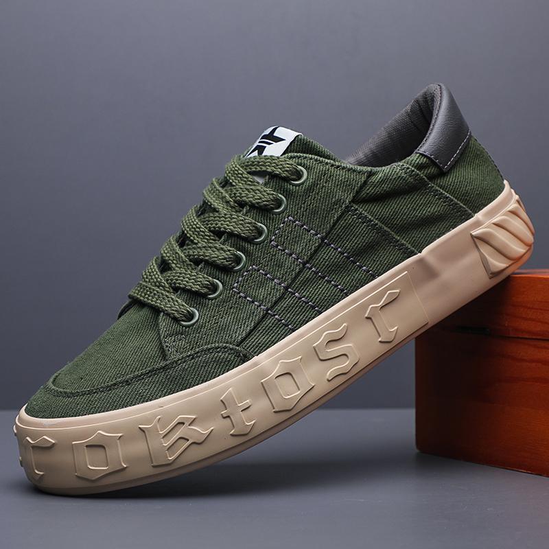 Fashion Spring Summer Men's Casual Boat Shoes Lightweight Slip-on Driving Shoes Men Low-cut Breathable Canvas Men Shoes Loafers SS24806