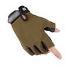 Men Camouflage Tactical Gloves Outdoor Sport Cycling Half Finger Anti-Slip Shock-Absorbing Fitness Fingerless Mittens Warmer