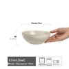 Retro Ceramic Large Bowls for Soup & Vegetables - Practical Tableware for Single Serving