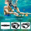 New GoPro Mount, Adjustable Viewing Angle, Floating Diving Mask, Diving Goggles, Respirator, Four-piece Set of Swimming Equipment