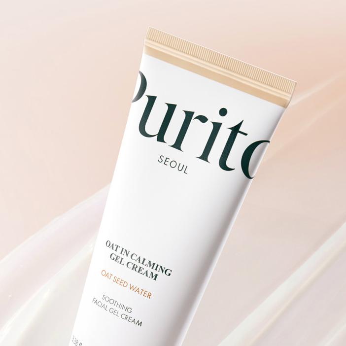 Purito Oat-in Calming Gel Cream 100ml – Lightweight Soothing Moisturizer for Sensitive Skin