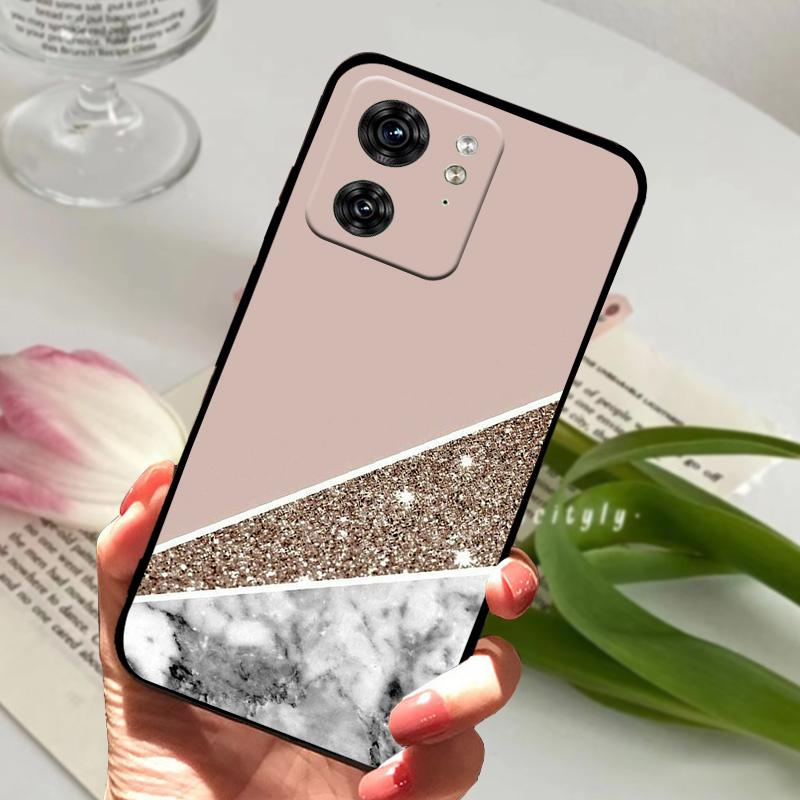 Pro pouzdro Moto Edge 40 5G Edge40 Neo Nárazuvzdorné měkké silikonové TPU kryt telefonu Pro Motorola Moto Edge 40 Pro Ochranné Fundas
