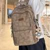 Schoolbag wholesale ins tooling trend college student couple backpack high quality air cushion high school sports student training backpack