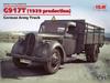 ICM 1/35 Scale German Ford G917T Cargo Truck, 1939, Plastic Model Kit 35413 (Military Vehicle)