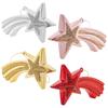 Christmas Baubles Bauble For Christmas Tree Christmas Decorations Pendants Stars 4pcs