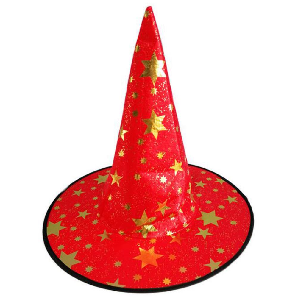 Halloween Hexe & Zauberer Gestrickter Sternhut für Tanzparty oder Bühnenauftritt