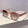 Vintage Round Sunglasses  New in Stylish Multi Candy Color Women Shades Trendy Fashion Brand Design Gradient Eyewear