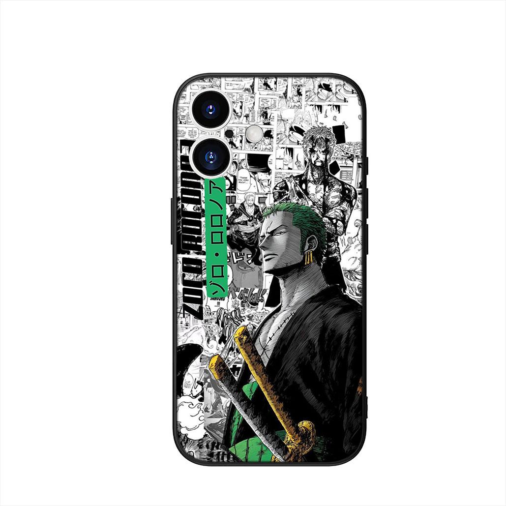 

ONE Shanks PIECES Luffy Zoro Cover Phone Case for Apple iPhone 17 16 15 11 Pro XS Max XR 6 7 8 Plus + SE 2020 5 16E iPhone 16 Plus