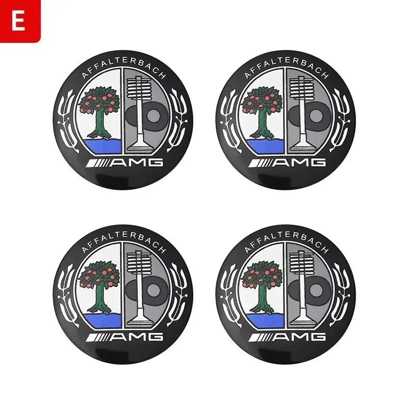 

C200 E200 For Mercedes Benz 56mm 60mm 65mm 75mm Car Wheel Center Hub Cap Emblem Sticker For Mercedes Benz W204 W205 W212 W213 W 56mm
