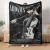 1pc Addams Cello Soft Flannel All Season Throw for Home, Office, Outdoor UseDurable Comfort Soft Warm Throw for Home