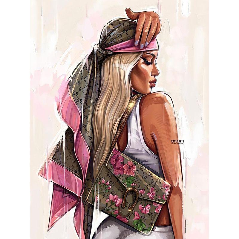 

5d круглые алмазные наборы для рисования, женская Алмазная вышивка, фигурка девушки, мозаика, хобби и ремесла, украшение дома Full Round 20x30CM