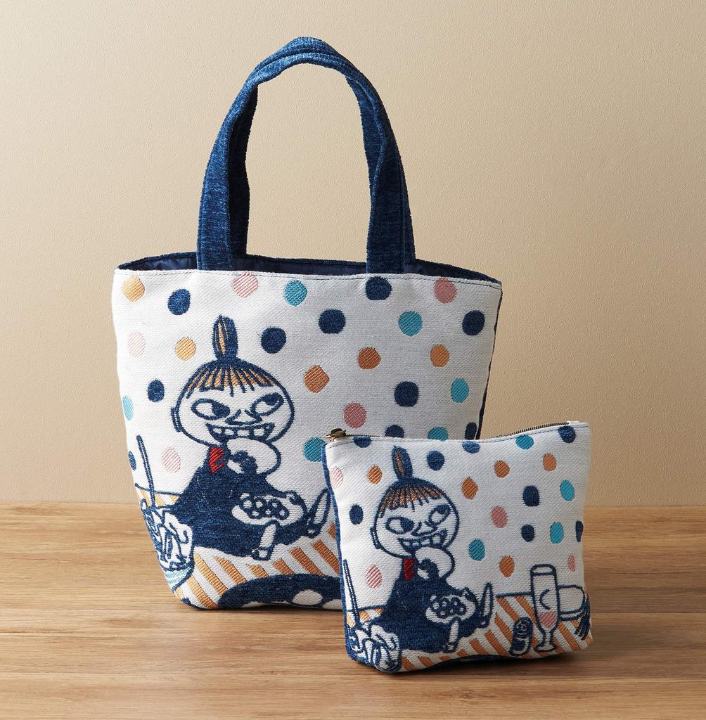 Marushin Moomin Little My Mini H26 x W32 x D15cm Dinner with Little Gobelin 1425008400 Bag, (excluding handles), My, Weave,