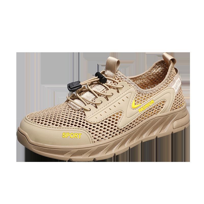

New large size outdoor mesh cloth shoes sports and leisure mountaineering hiking breathable shoes 46