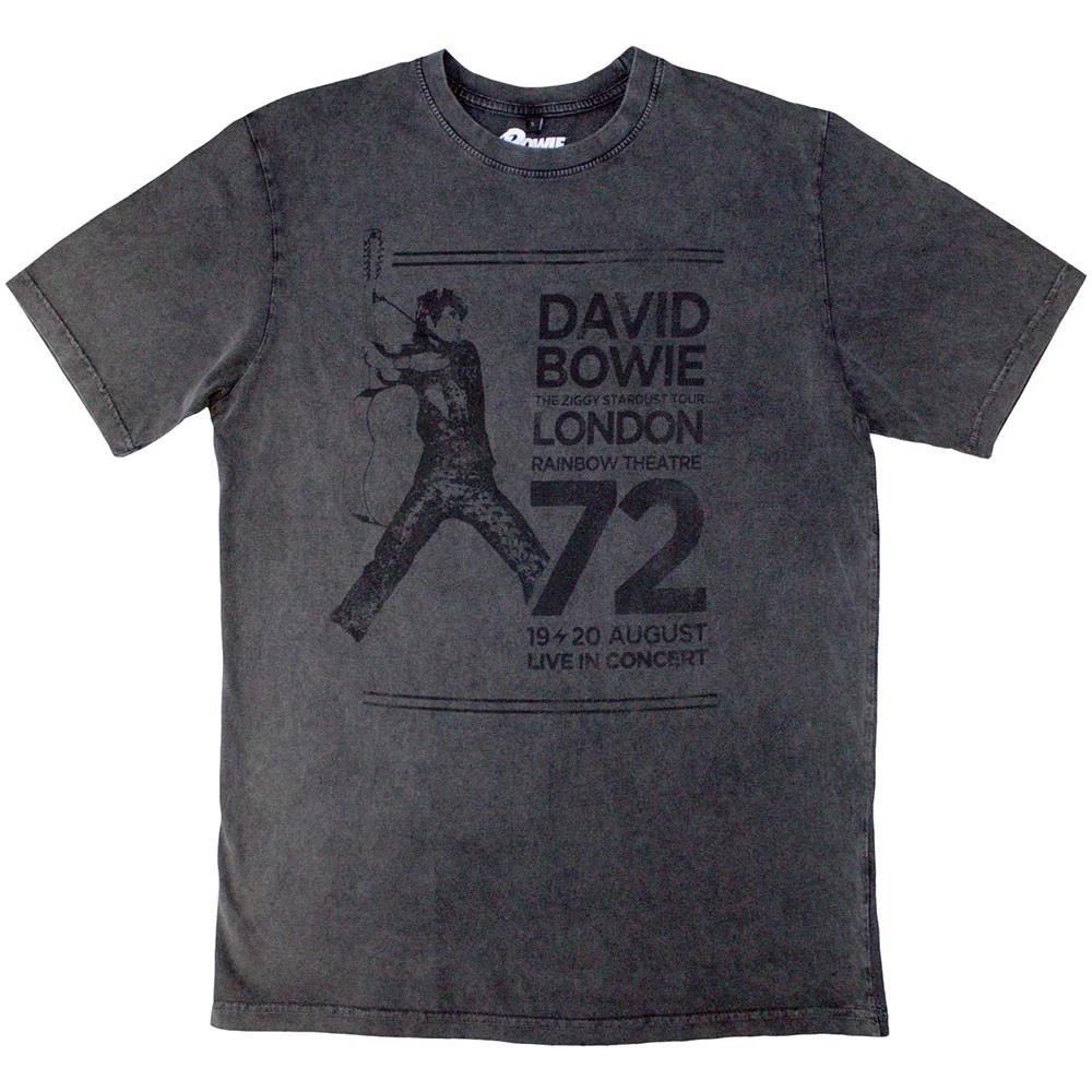 David Bowie Rainbow Theatre Licensed TShirt Unisexs L
