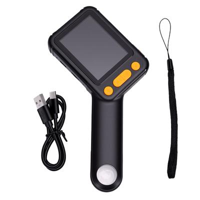 Handheld Microscope 2.8 Inch Screen 8 LEDs 3 Gears Brightness Adjustable Pocket Digital Microscope