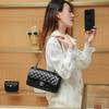 Xiaoxiangfeng CF Mřížkovaná Řetízková Taška Klasická Podpažní Trendy Dámská Nová Módní Univerzální Jednoramenná Crossbody