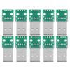 10Pcs USB Type A Male Plug To DIP Adapter Board 4 Pin 2.54mm Pitch