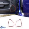 Car Front Door Speaker Frame Trim Ring Cover For Dodge Charger /300C 2011+Red