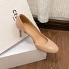 Fashion work shoes gentle style single shoes stiletto high heels women's bow daily temperament