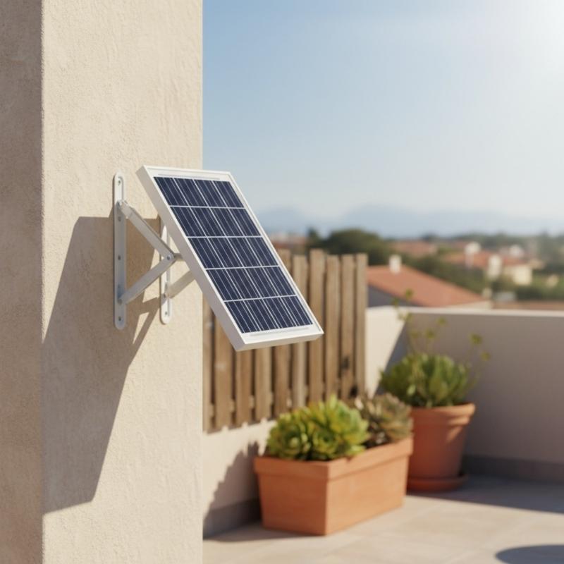 Universal Folding Solar Panel Bracket 45 Degree Fixed Angle NonSlip Base Light Weight Frame Photovoltaic Panel Stand