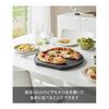 Yamazaki Jitsugyo Dishwasher Safe Magnet Antibacterial Cutting Board Round L Black W35 X D32.6 X H2.2cm Tower Floating Storage Wall Storage Free