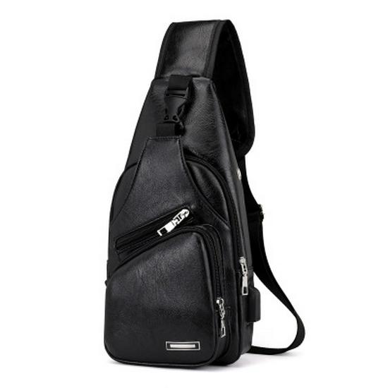 

Men s Korean Style Multifunctional Crossbody Chest Bag and Waist Backpack for Outdoors
