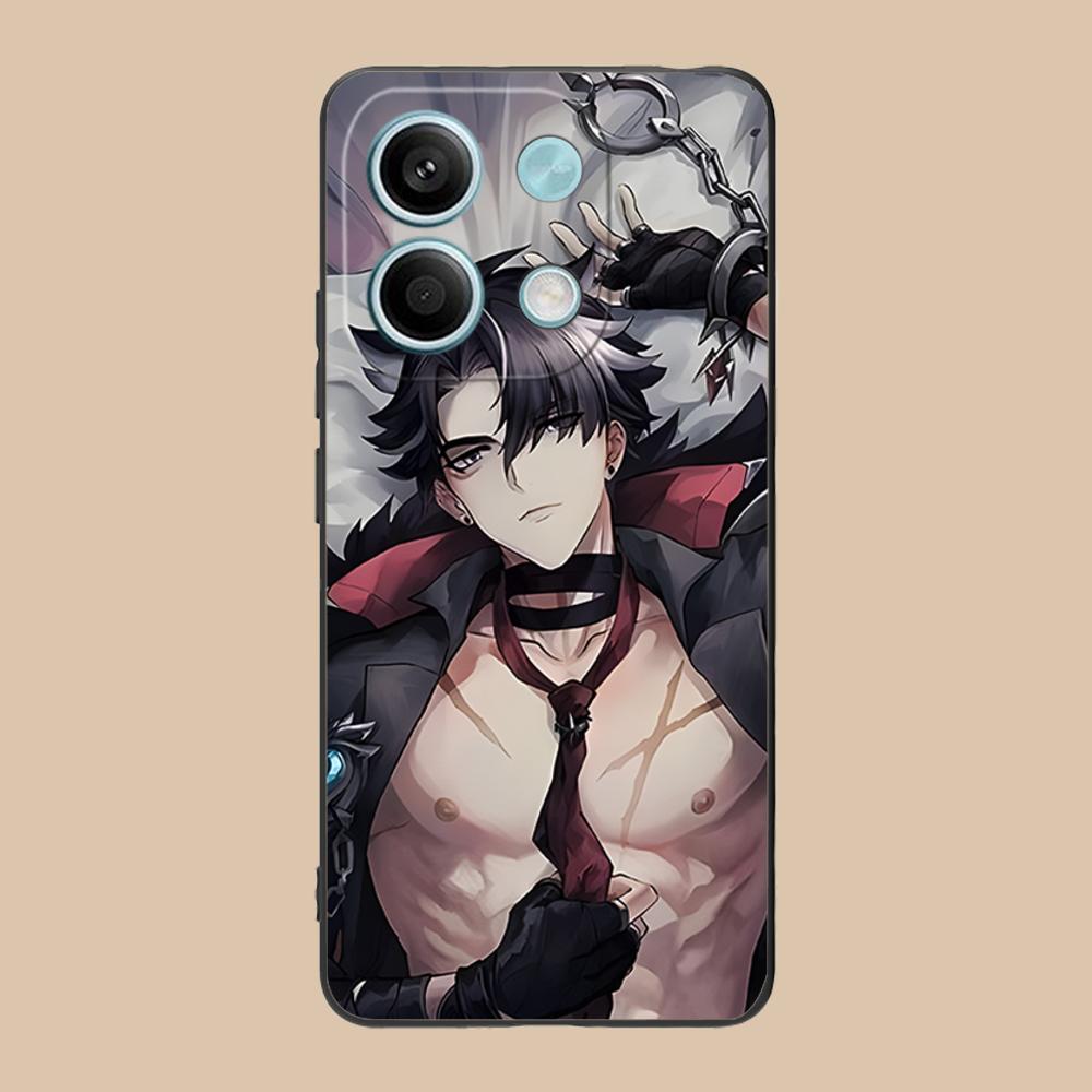 Game GI Wriothesley Matte TPU Mobile Phone Case for Xiaomi 15 14 13 12 Mi 11 T Ultra Lite Pro S X 5G Colorful Printing Cover