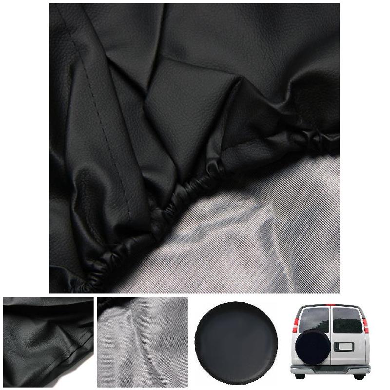 Universal Spare Tire Cover 14-17 Inch PVC Auto Tyre Covers 12" 13" 14" 15" 16" 17" Inch For Auto/Trailer/Caravan Spare Wheel