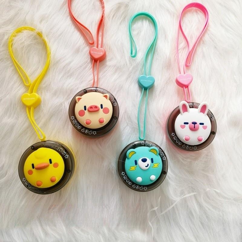 Pokmon Mini Handheld Fan With Usb Rechargeable Noleaf Design For Kids Outdoor Use