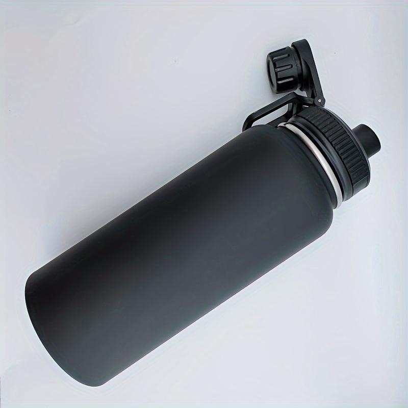 304 Stainless Steel 32oz Plastic-sprayed Space Kettle with Multi-lid and Multi-specification Vacuum Flask Outdoor Sports Kettle