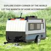 393 Teile Reise Wohnmobil Anhänger Bausteine Camping Fahrzeug Modell Montage Steine Spielzeug Ornamente Kinder Geburtstag Halloween Geschenke
